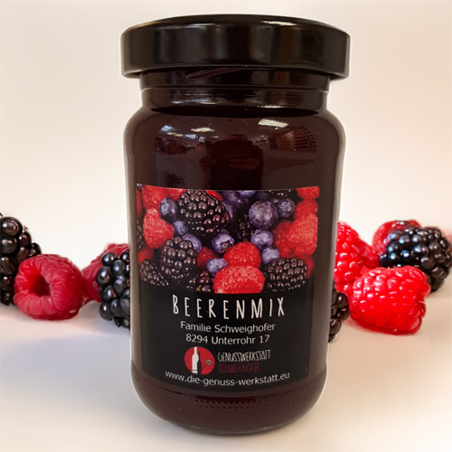 Beerenmix Fruchtaufstrich