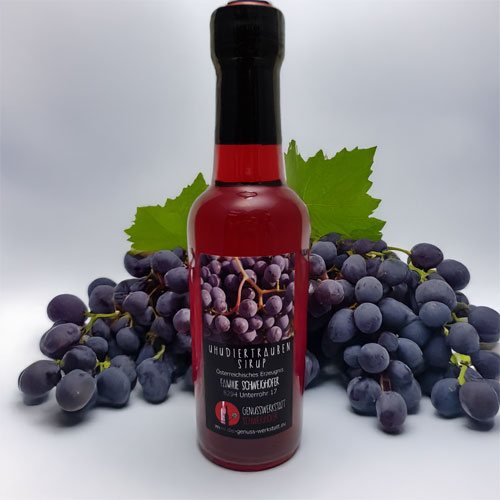 Uhudlertrauben Sirup
