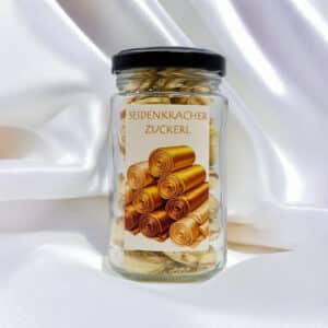 Seidenkracher Zuckerl im Glas – Bonbons mit Haselnüssen & Schokolade