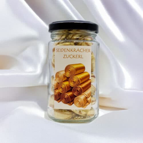 Seidenkracher Zuckerl im Glas – Bonbons mit Haselnüssen & Schokolade